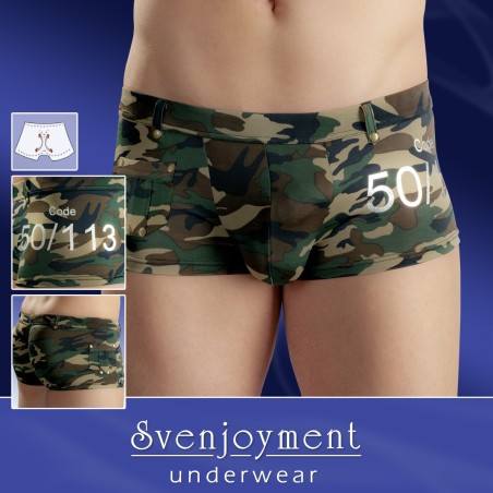 BOXER UOMO SHORTS RETRO \CAMOUFLAGE\