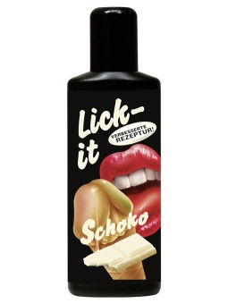 LUBRIFICANTE AROMA CIOCCOLATO BIANCO LICK-IT - 100 ML