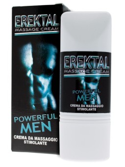 CREMA STIMOLANTE DA MASSAGGIO EFFETTO CALDO INTIMATELINE “EREKTAL” - 50 ML 