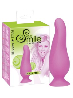 FALLO ANALE ANATOMICO SWEET SMILE HOPPER ROSA - 10 CM