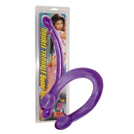 DILDO DOPPIO DOUBLE TROUBLE - 43 CM