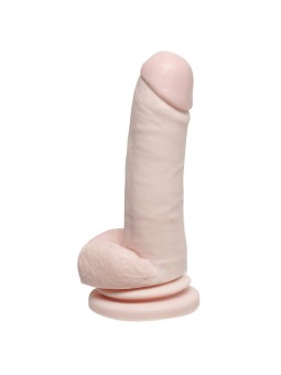 FALLO REALISTICO CON TESTICOLI E BASE VENTOSA BASIX - 20 CM