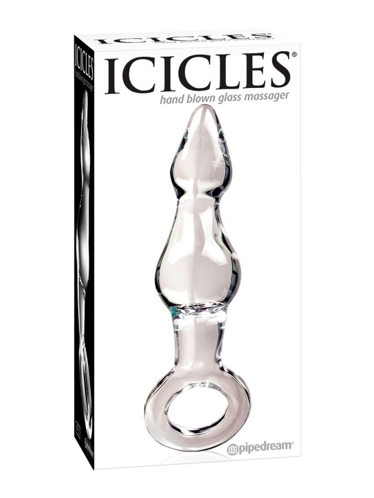 CUNEO ANALE IN VETRO PIPEDREAM \"ICICLES NO. 13\"