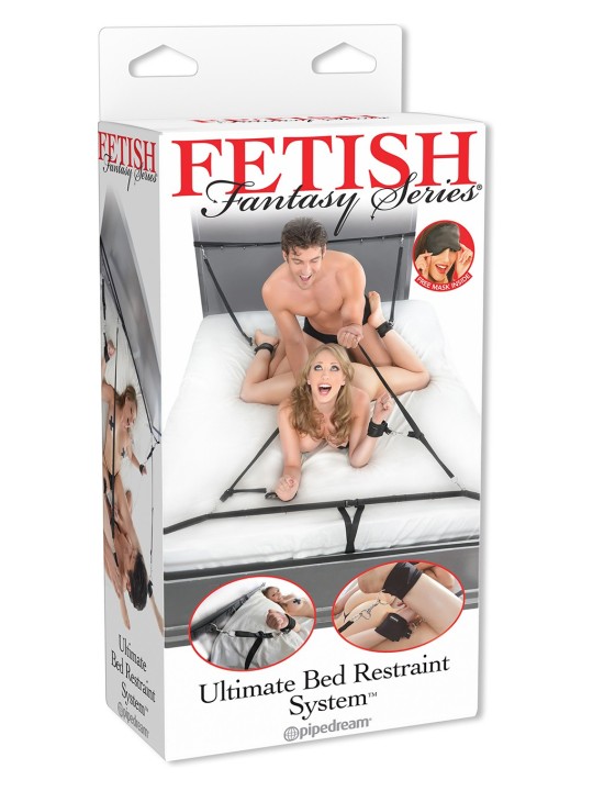 KIT BONDAGE DA LETTO \"ULTIMATE BED RESTRAINT\"