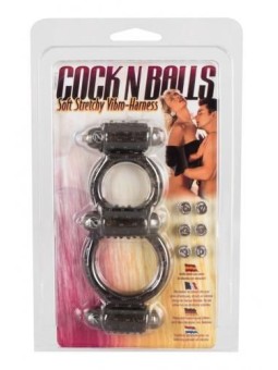 Seven Creations Cock N Balls è un doppio anello per pene e testicoli