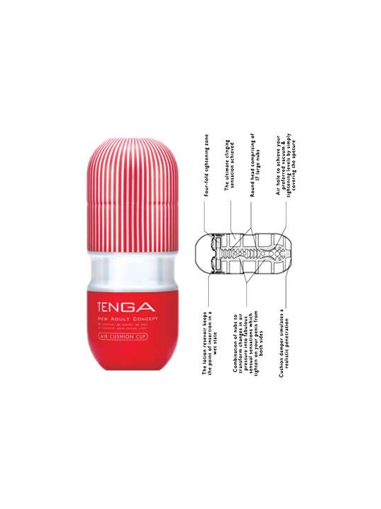 MASTURBATORE TENGA "AIR CUSHION CUP"