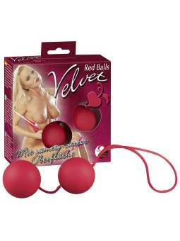 PALLINE DEL PIACERE VELVET RED BALLS