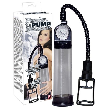 POMPA SVILUPPA PENE CON MANOMETRO DELUXE