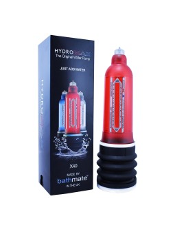 SVILUPPATORE IDRAULICO PROFESSIONALE BATHMATE HYDROMAX X40 ROSSO