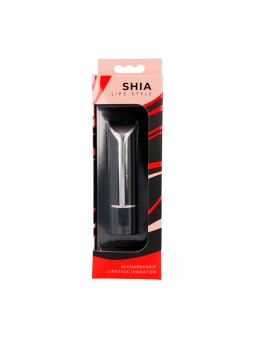 VIBRATORE A FORMA DI ROSSETTO "LIPS STYLE SHIA" BLACK&RED