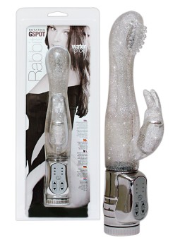 VIBRATORE CON STIMOLATORE PUNTO G E CLITORIDE G-SPOT RABBIT