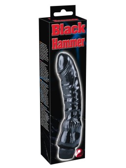 VIBRATORE REALISTICO BLACK HAMMER NERO