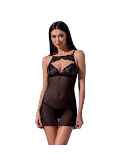 CHEMISE PASSION WOMAN "VERONIQUE" NERO