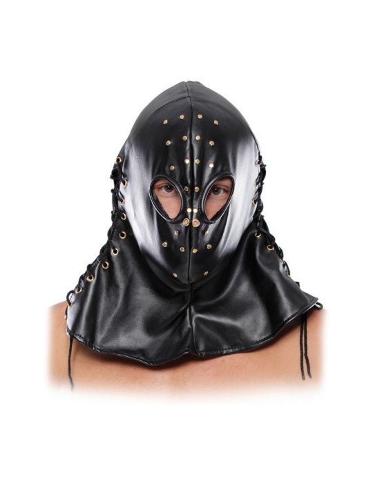 CAPPUCCIO DA BOIA MEDIEVALE IN PELLE \"EXECUTIONER HOOD\"