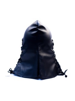 CAPPUCCIO DA BOIA MEDIEVALE IN PELLE \"EXECUTIONER HOOD\"