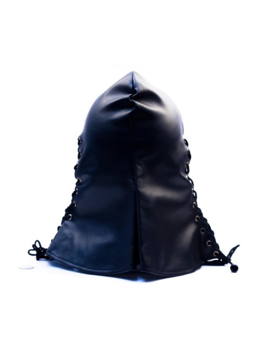 CAPPUCCIO DA BOIA MEDIEVALE IN PELLE \"EXECUTIONER HOOD\"