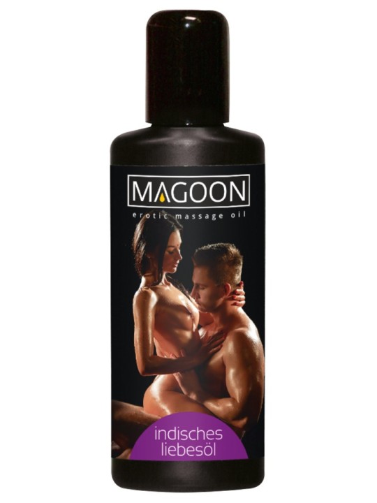 OLIO PER MASSAGGI EROTICI - INDIAN LOVE - "MAGOON" SOLUBILE IN ACQUA - 50 ml