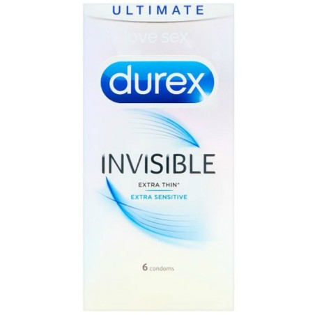 PROFILATTICI DUREX INVISIBLE EXTRA SOTTILI - 6 PEZZI