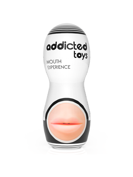 MASTURBATORE BOCCA REALISTICA - ADDICTED TOYS - "MOUTH MASTURBATOR 2.0"